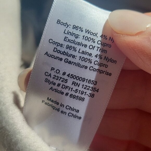 Babaton Single Breasted Wool Blend Coat - Picture 10 of 13